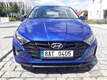 Hyundai i20 1.2i , 2021, 2 x kola, v záruce, servisni kniha - 2