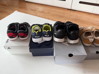 Dětské boty Adidas, Fila, Vty vel. 22,24 - 2
