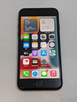 iPhone 7 128gb black. Baterie 100% - new. Záruka 6 měsíců. - 2