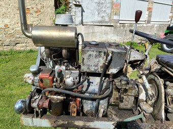 Traktor - malotraktor, domácí výroby - 2