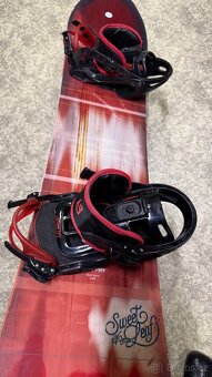 Snowboard Nitro Sweet Leaf 146cm s vázáním - 2