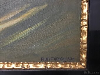 Obraz olej Rudolf Poeschmann - 2