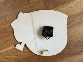 Nástěnné hodiny, dětské, dřevěné - 2