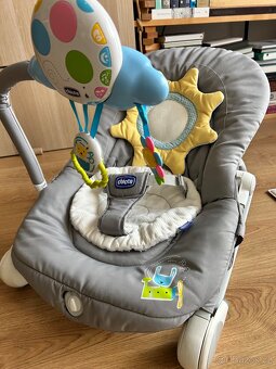 CHICCO Balloon Houpátko s melodií Dark Grey - 2