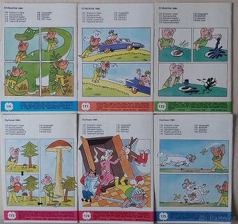 ČTYŘLÍSTEK - KOMPLETNÍ ROČNÍK 1990 - 2