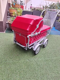 RETRO KOČÁREK LIBERTA osmipérák pro panenky - 2