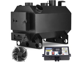TEPLOVZDUŠNÁ PEC KAMNA, KOTEL NA TUHÉ PALIVO 15-50 kW - 2