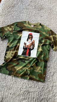 Supreme Playboi Carti Tee Woodland Camo - 2