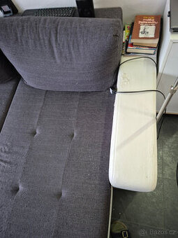 Veľký rozkladací gauč, tvar U , celková šírka 353cm - 2