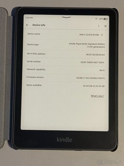 Čtečka Amazon Kindle Paperwhite 12. gen Signature Edition 32 - 2
