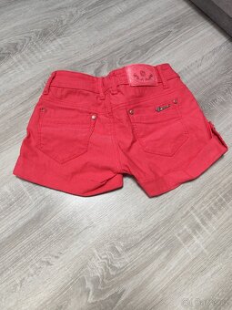 Červené kraťásky vel. XS - 2