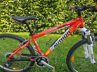 Menší 26" horské hliníkové kolo AUTHOR, rám 15" po servisu - 2