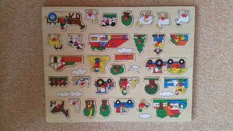 Velká dřevěná vkládačka - 2