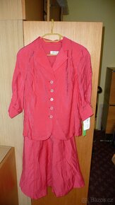 červené dvoudílné šaty - 2