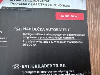 NOVÁ Inteligentní autonabíječka Lidl 10A  ULGD 10 A1 - 2