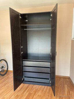 Skříň PAX (IKEA) černohnědá - 2