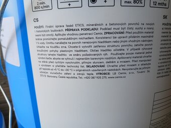 Silikonová omítka Cemix Color - 2