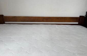 Manželská postel s matrací - 2