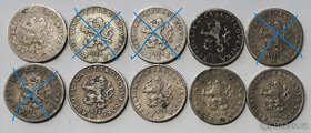 Mince 20 haléř 1924, 1937 a 1938 - 2
