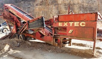 22t třídič mobil max 250t/h turbo návěs Extec 5000 - 2