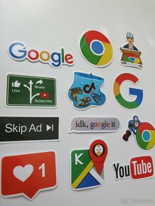 Nálepky Google mix - 2