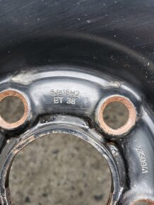 plechové disky 6Jx 15H2 5x100x 57 ET 38 - 2