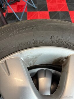 Vw Alu disky 5x120 r16c - 2