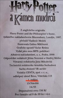 Harry Potter 1 vydání - 2