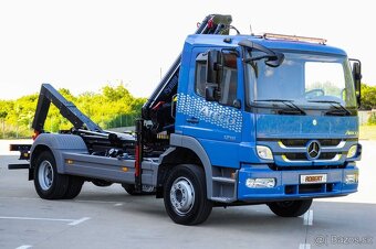 MERCEDES 1218 NOVÝ HÁKOVÝ NOSIČ KONTEJNERŮ HYDRAULICKÁ RUKA - 2