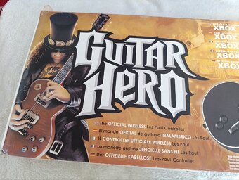 Xbox 360 Guitar Hero Les Paul Gibson Kytara - 2