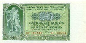 Bankovky ČSSR - bezvadný stav - 2