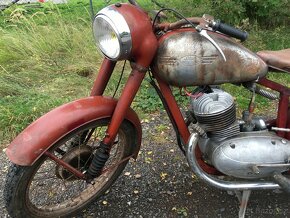 Jawa 350/18 pérák původní patinový stav - 2