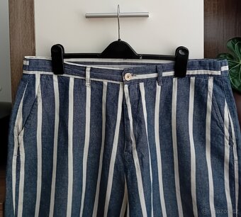 Zara pánské šortky vel. L/XL bavlna + len - 2
