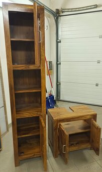 Koupelnový nábytek z indického masivu palisandr - 2