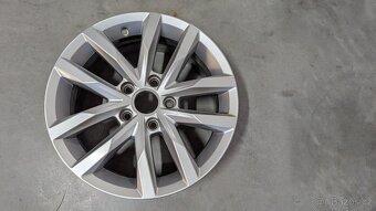 Originální ALU disky Volkswagen 6,5Jx16 ET42 – TOP STAV - 2