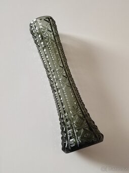 Váza kouřová, Crystalex - 2