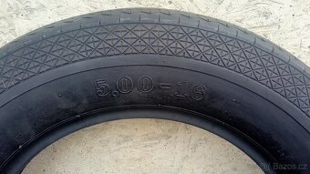 Historické pneu 5,00 – 16 Barum pro Aero 1000 a další - 2