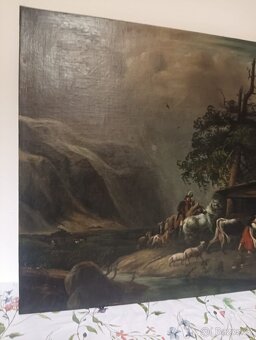 Obraz ,Biedermeier ,F.Gauermann? - 2