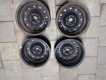 Plechové disky 5x100 R15, disk 6J x 15H2 - ET 38 - 2