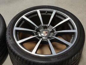 originál alu PORSCHE 911 991 Classic II 20" 5x130 R20 s pne - 2