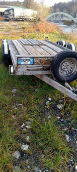 Přívěsný vozík, 2 nápravy - 2