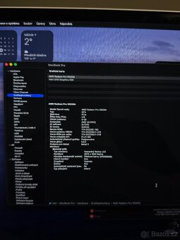 16" Macbook Pro 2019 Touchbar radeon 5500m 8gb - 2