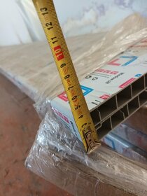 Plastové parapety - bílé - 2