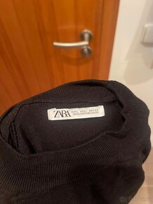 Prodám pánský černý svetr ZARA, velikost L - 2