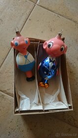 Retro ozdoby Spejbl a Hurvínek - 2