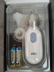 Nová nosní odsávačka Braun - 2