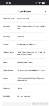 Topper 180x200 - 2
