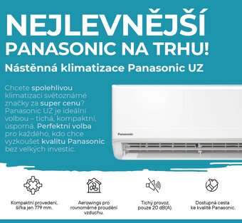 Klimatizace Panasonic 3,5kW - 2