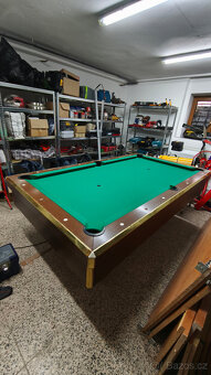 Kulečník, pool 7 ft, nově potažen - 2