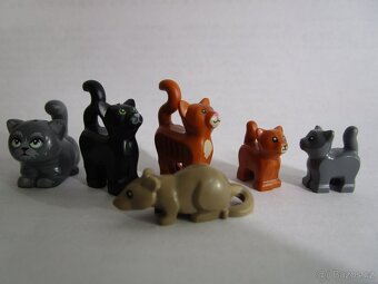 Lego figurky zvířata kočky - 2